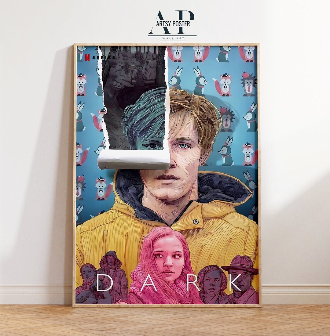 Dark TV Series Poster, German Sci-fi Mystery Show Print, Time Travel ...