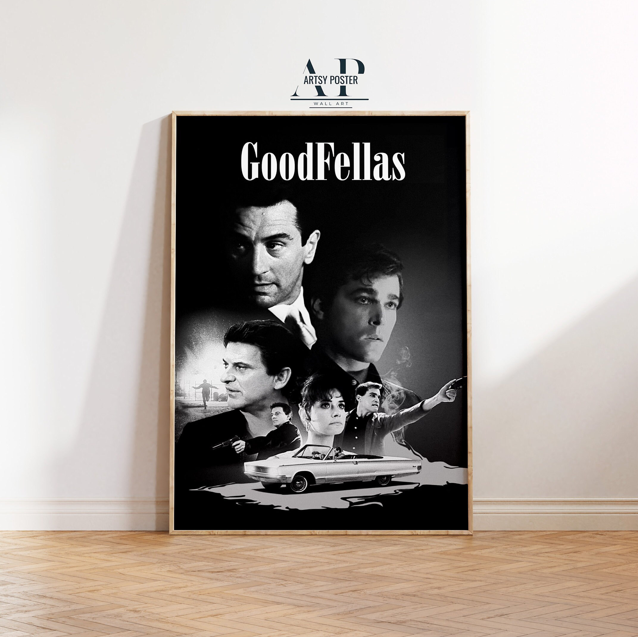 Goodfellas Poster: Classic Mafia Movie Wall Art