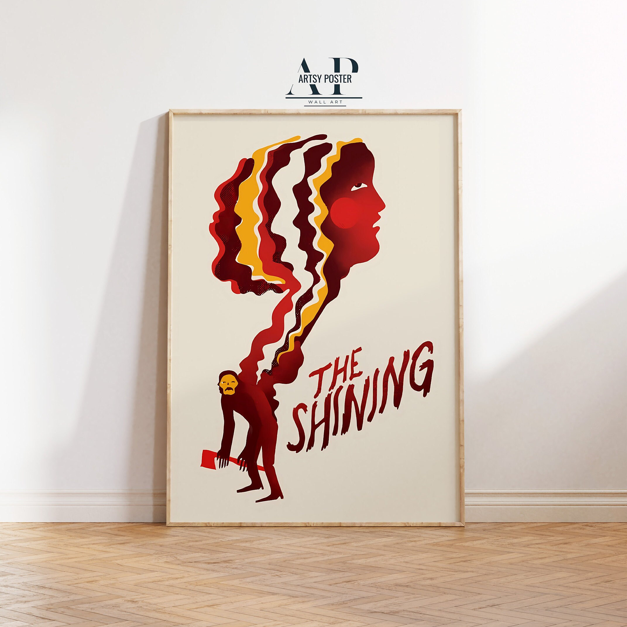 シャイニング』ポスター：スタンリー・キューブリック監督のホラー映画