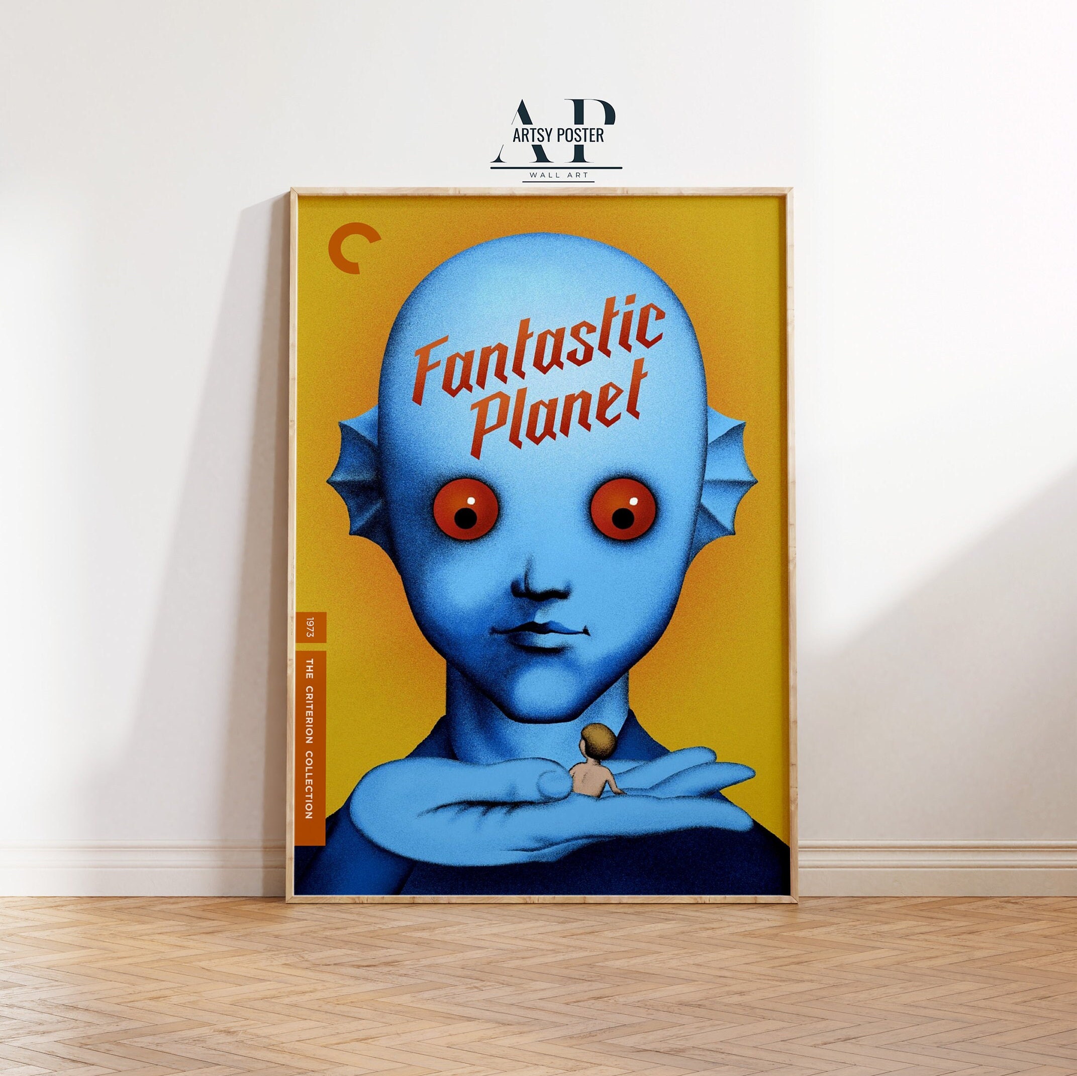 Fantastic Planet Poster, La Planète Sauvage, Vintage Film Fantastic Planet Poster, La Planète Sauvage, Vintage Film