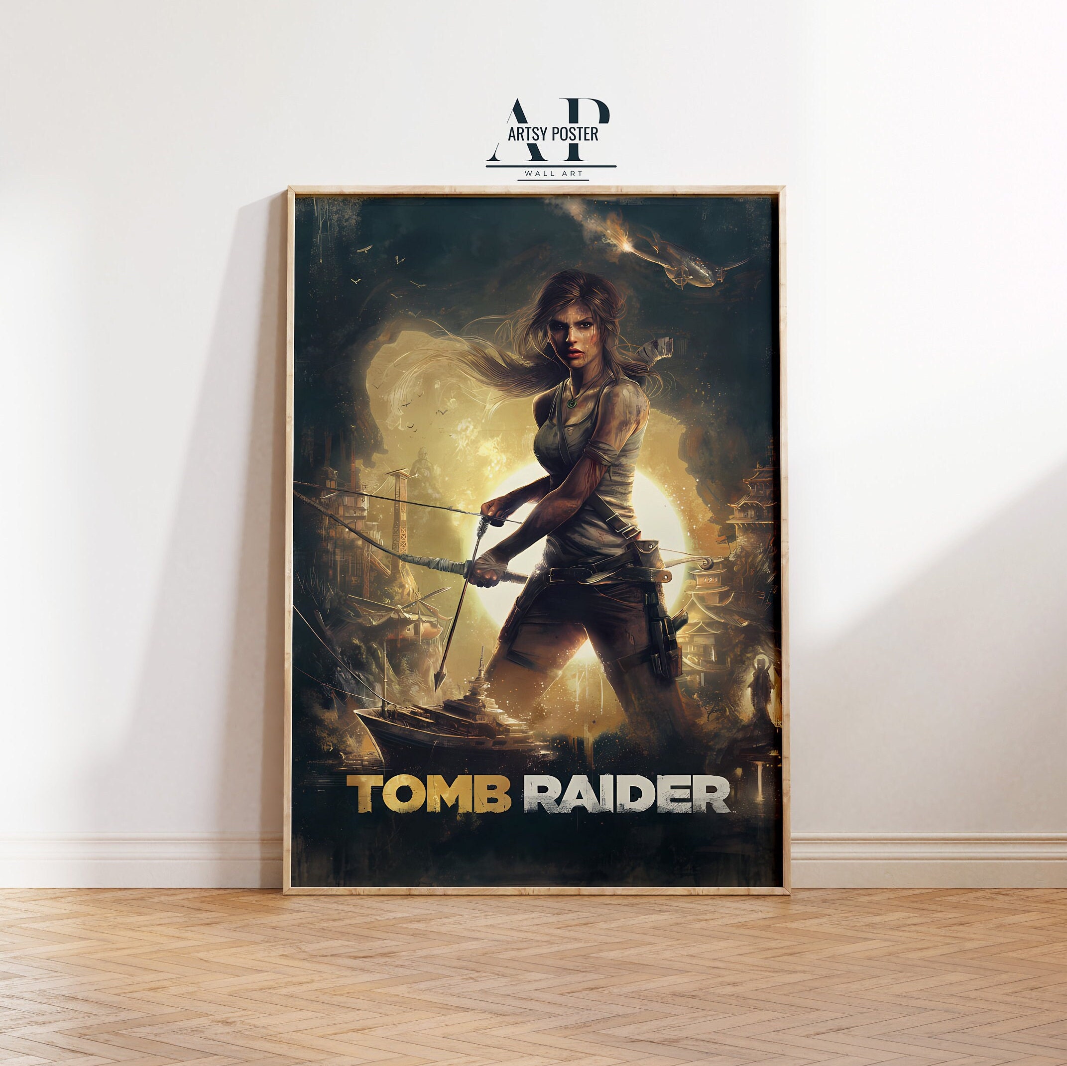 Tomb Raider Poster, Lara Croft, Gaming Room Decor - Etsy Canada