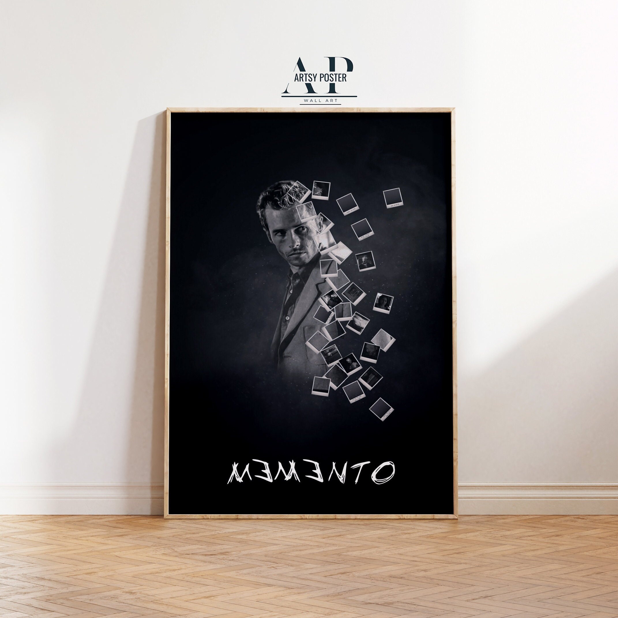 メメント映画ポスター：クリストファー・ノーラン監督作品アート