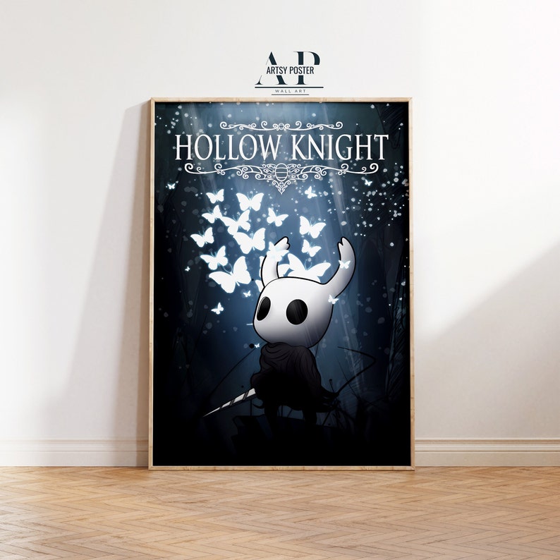 Hollow Knight Art Print: Atmospheric Indie Game Poster - Etsy