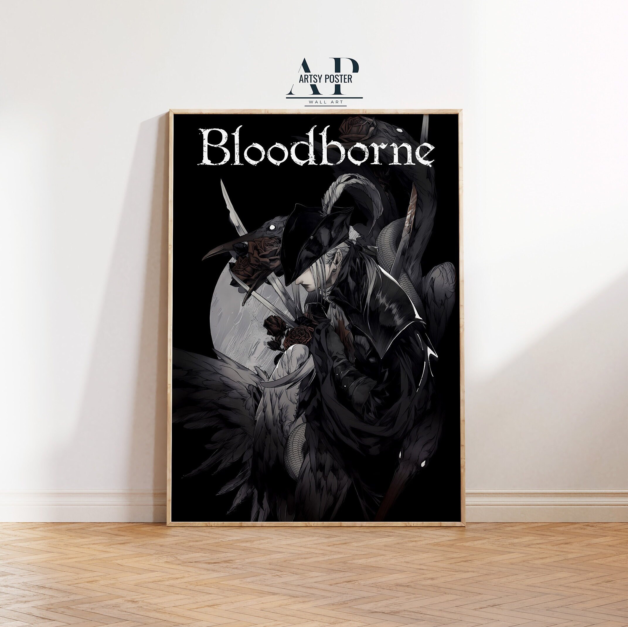 Bloodborne Game Poster: Gothic Horror Art Print - Etsy