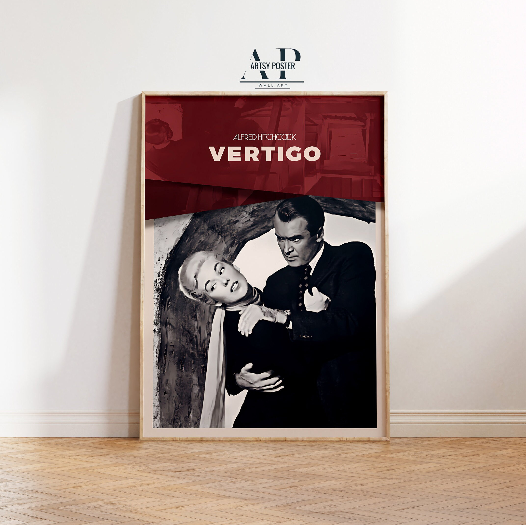 1950 Wood Frame Vintage Poster ポスター 1950~ Wood Frame