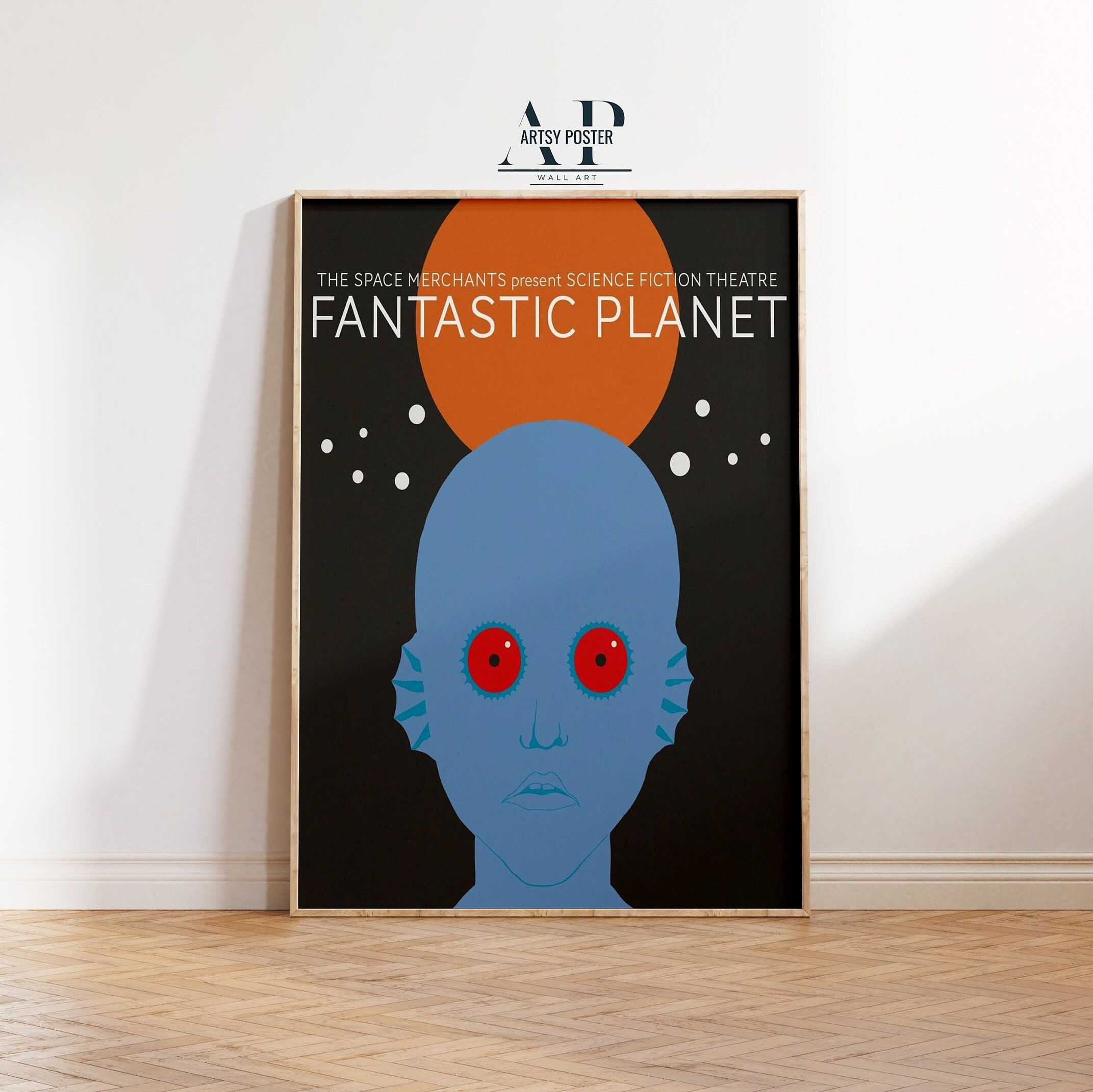 Fantastic Planet Poster, La Planète Sauvage, Vintage Film Fantastic Planet Poster, La Planète Sauvage, Vintage Film
