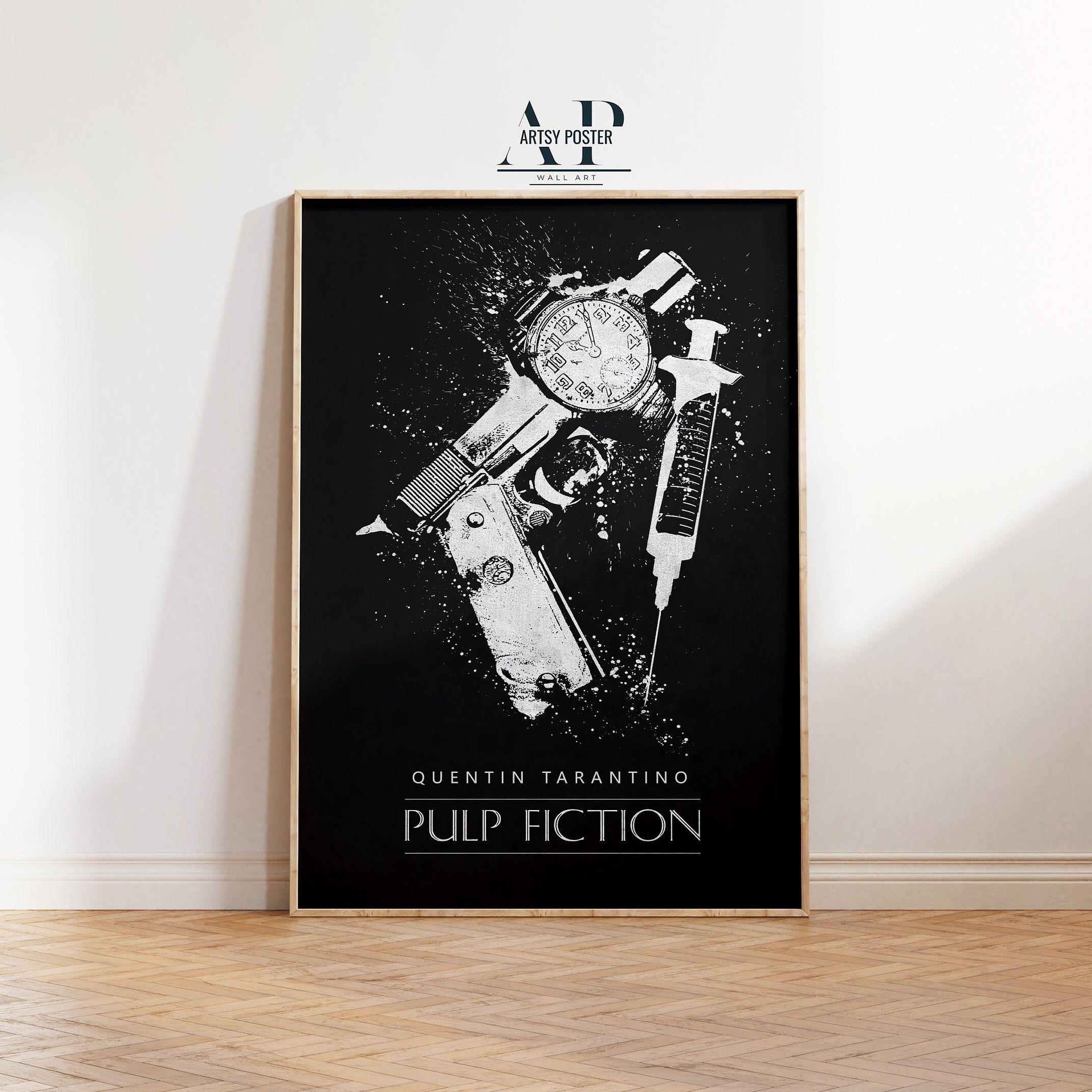 パルプ・フィクションのポスター：クエンティン・タランティーノの名作