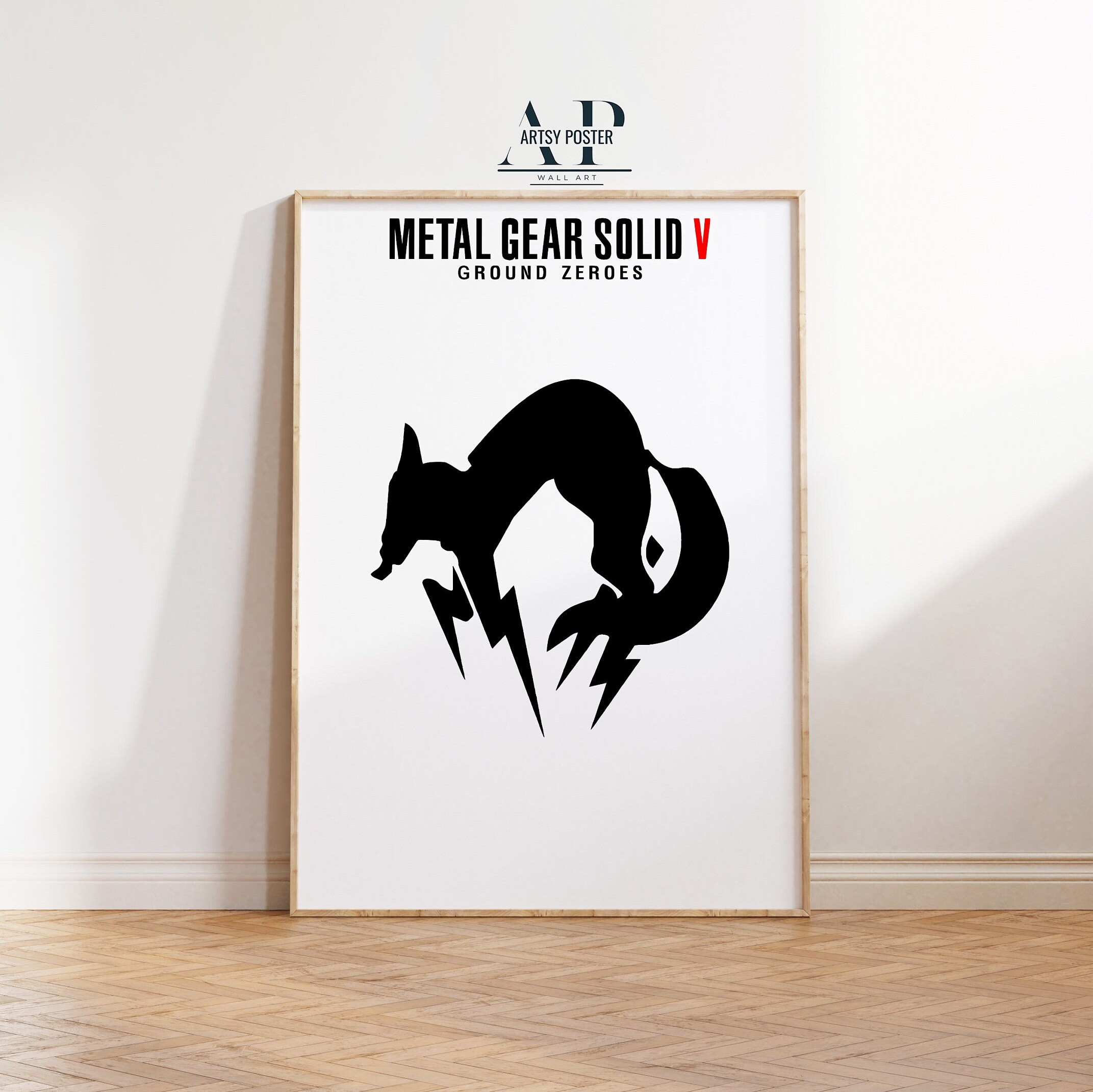 Metal Gear Solid Poster: Classic Video Game Art Print - Etsy
