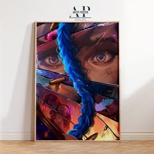 Arcane TV Series Poster: Jinx Fine Art Print