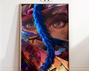 Arcane TV Series Poster: Jinx Fine Art Print