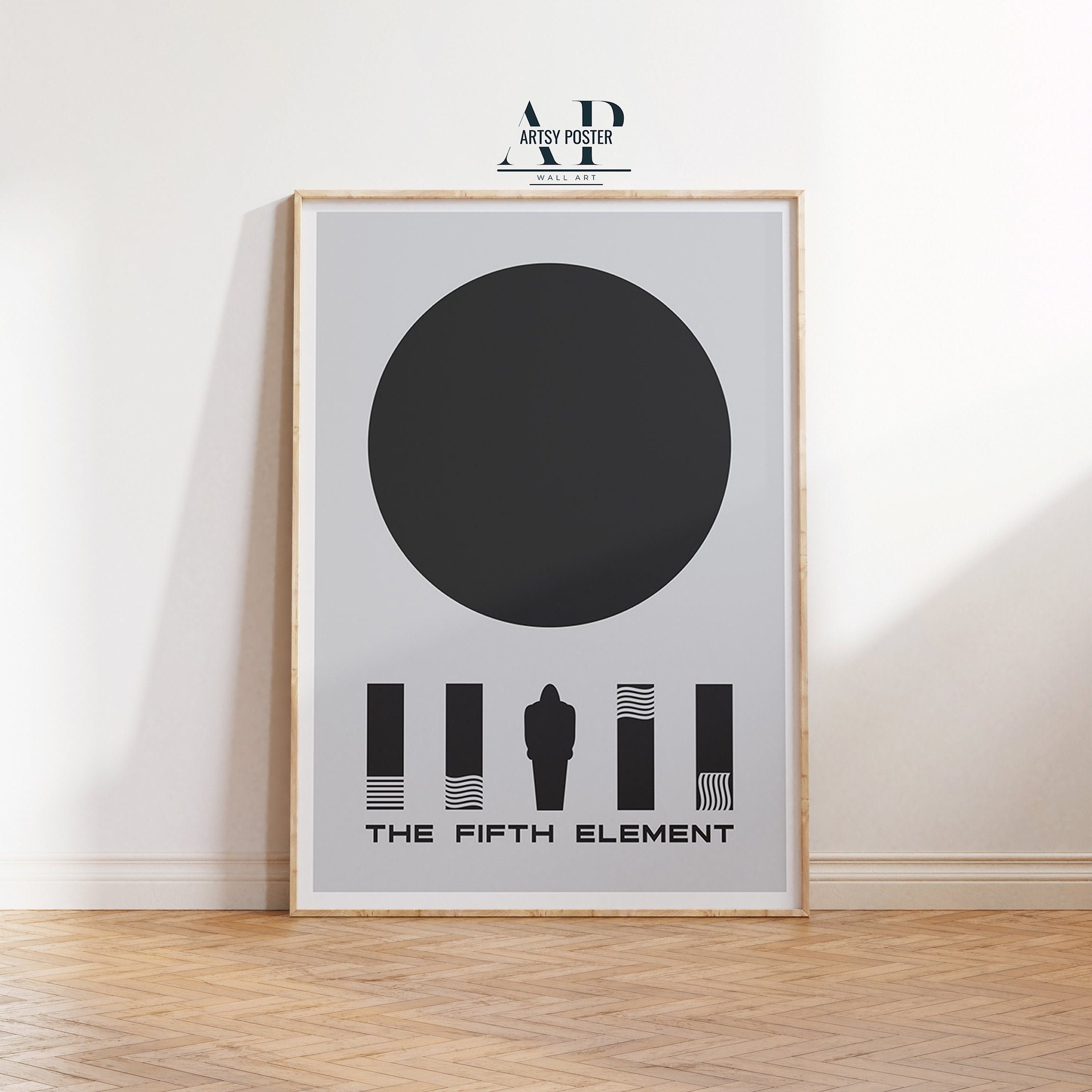 The Fifth Element Movie Poster - Bruce Willis Print - Alternate Version Wall Art