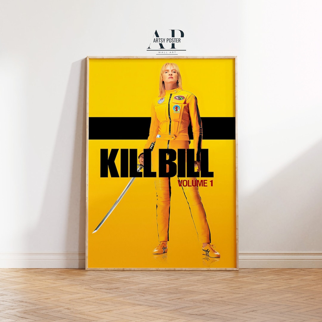 Kill Bill Vol. 1 Movie Poster, Quentin Tarantino Film Art Print