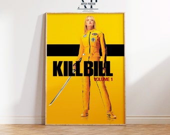 キル・ビル Vol.1 映画ポスター、クエンティン・タランティーノ映画