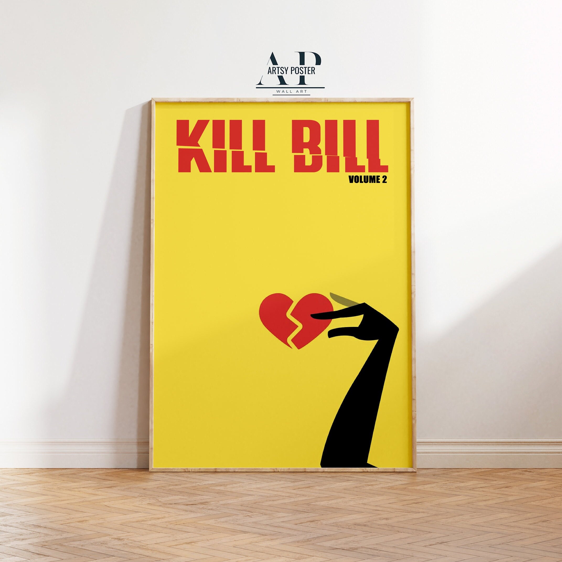 Kill Bill Vol. 2 Poster, Quentin Tarantino Film Art Print - Etsy