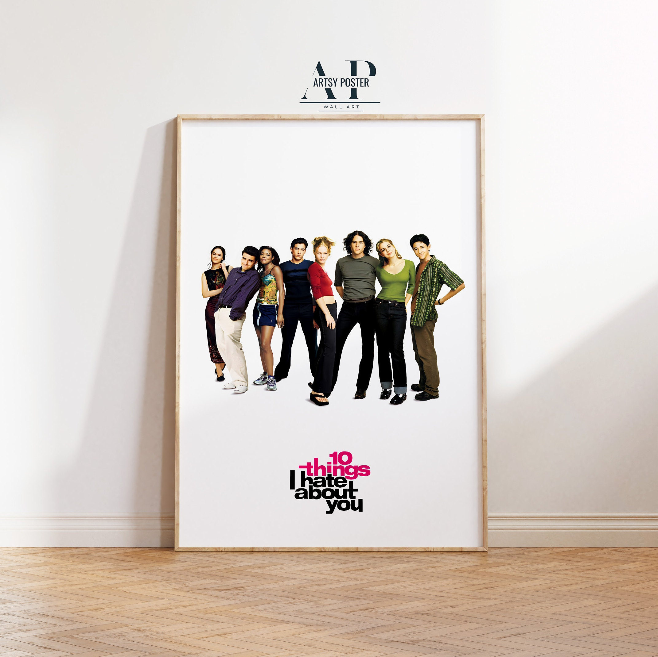 10 Thing I Hate About You Movie Poster - Movie Poster sold by César