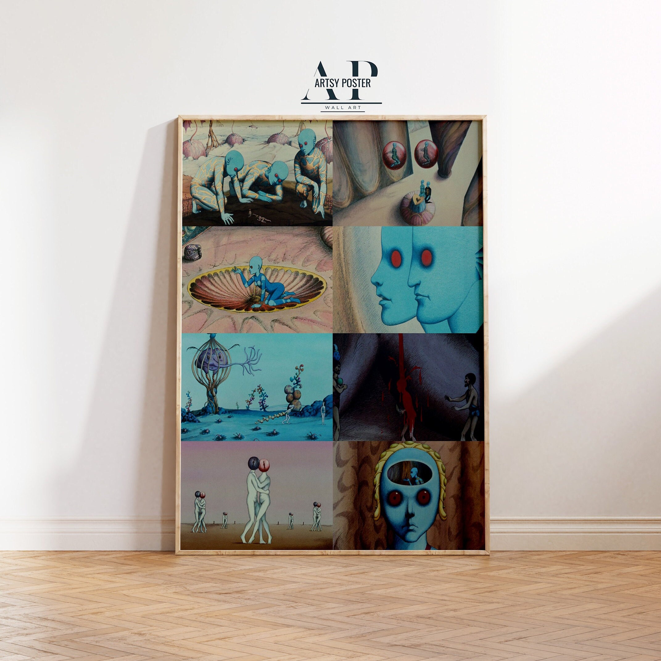 The Fantastic Planet Poster | Wall Art | Wall Prints | Home