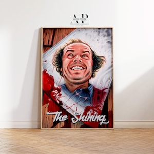 The Shining Poster: Stanley Kubrick Horror Film Art Print