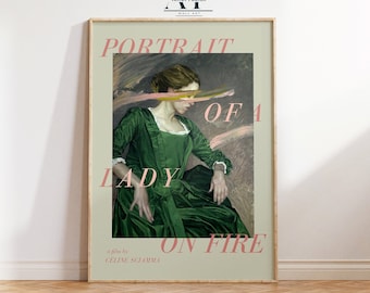 Portrait of a Lady on Fire Poster: French Cinema Art Print