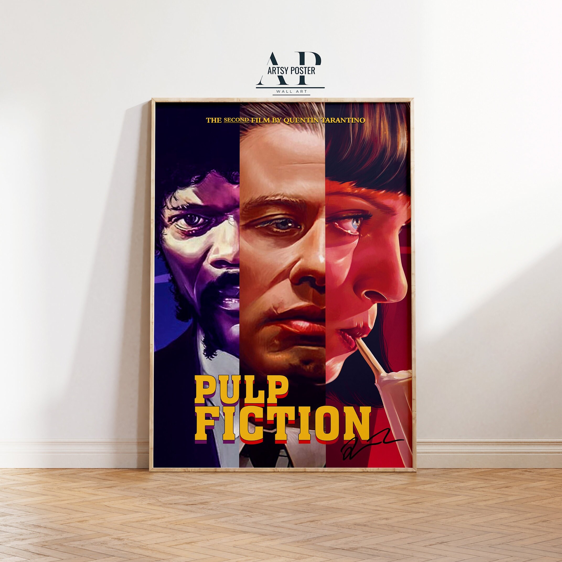 パルプ・フィクションのポスター：クエンティン・タランティーノの名作