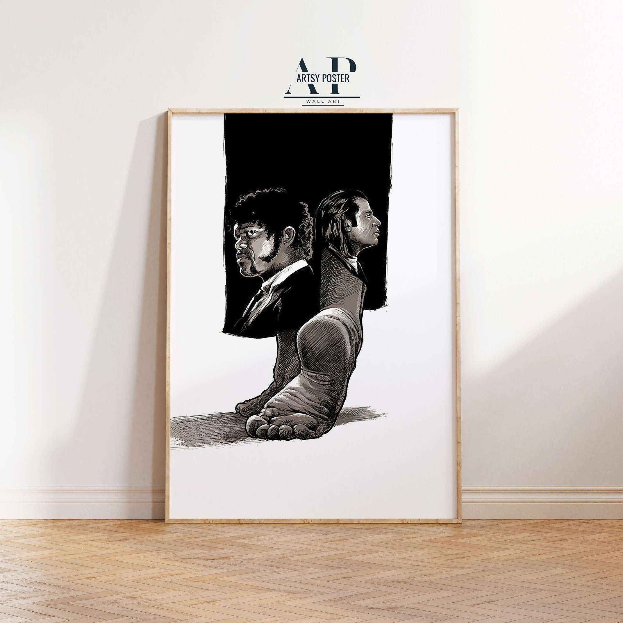 パルプ・フィクションのポスター：クエンティン・タランティーノの名作