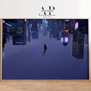 Spider-Man: Into the Spider-Verse Poster - Miles Morales - Kids Room Decor