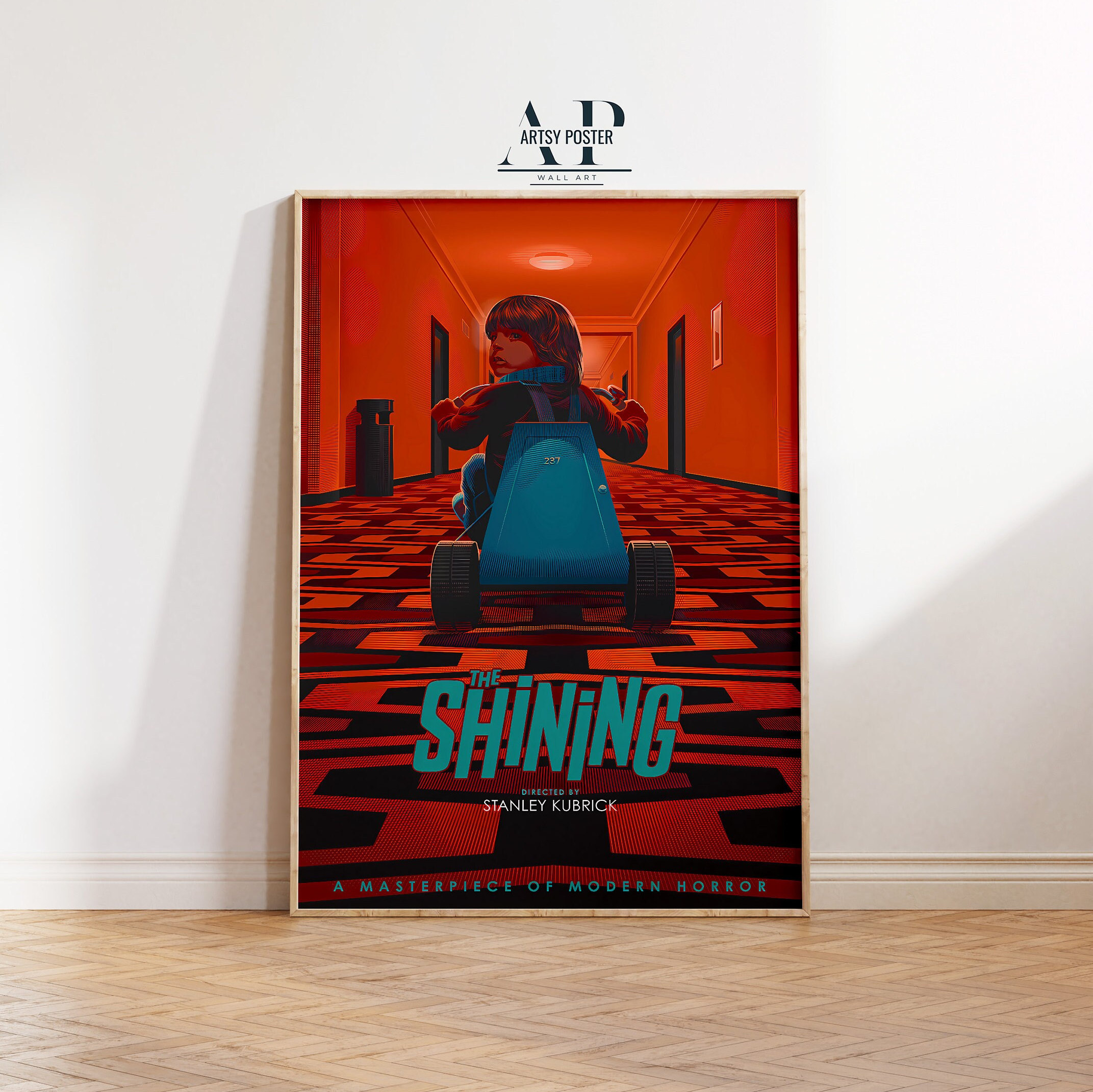 シャイニング』ポスター：スタンリー・キューブリック監督のホラー映画