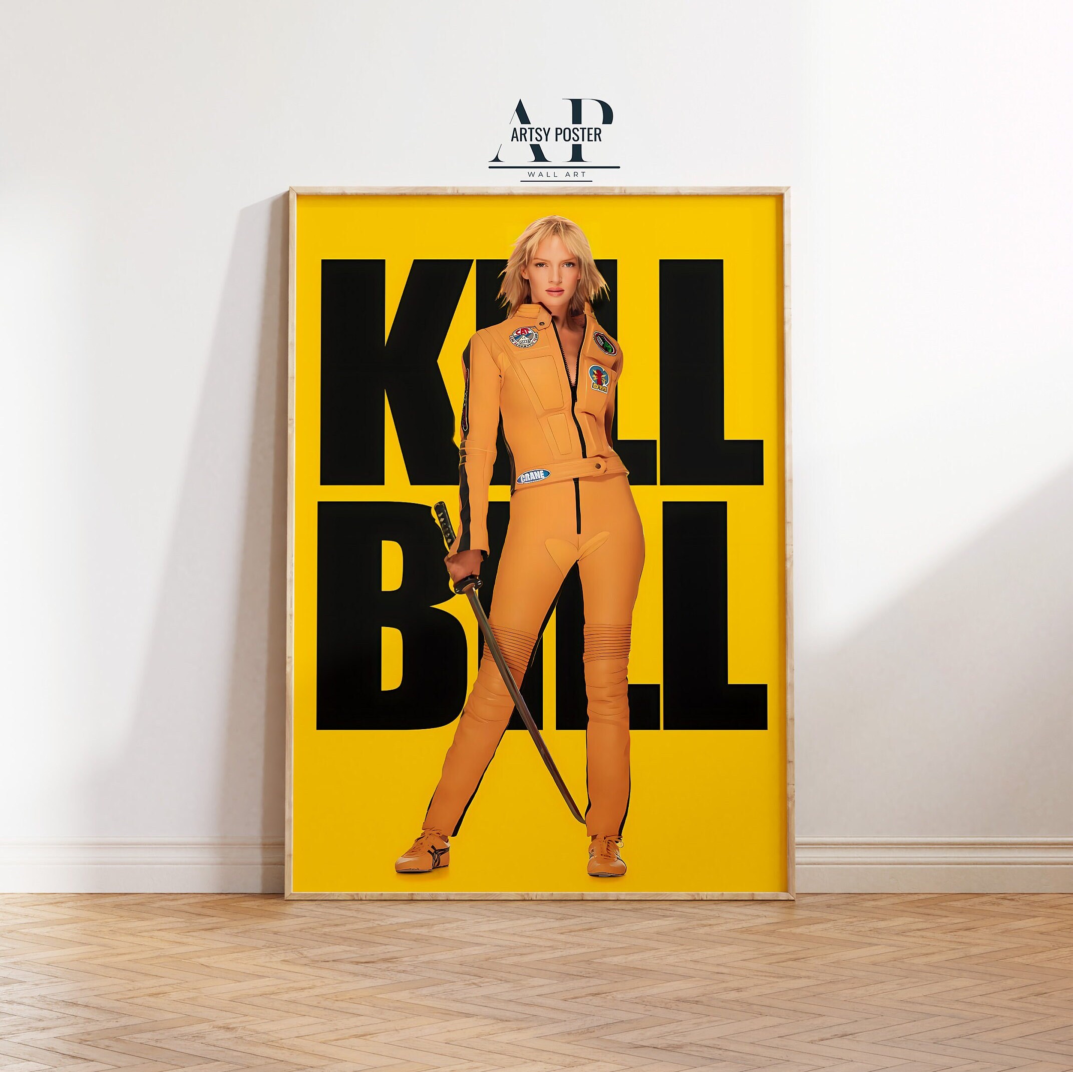 キル・ビル Vol.1 映画ポスター、クエンティン・タランティーノ映画