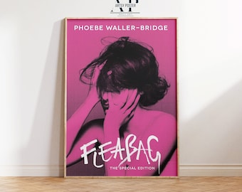Fleabag TV Series Poster: Phoebe Waller-Bridge Wall Art