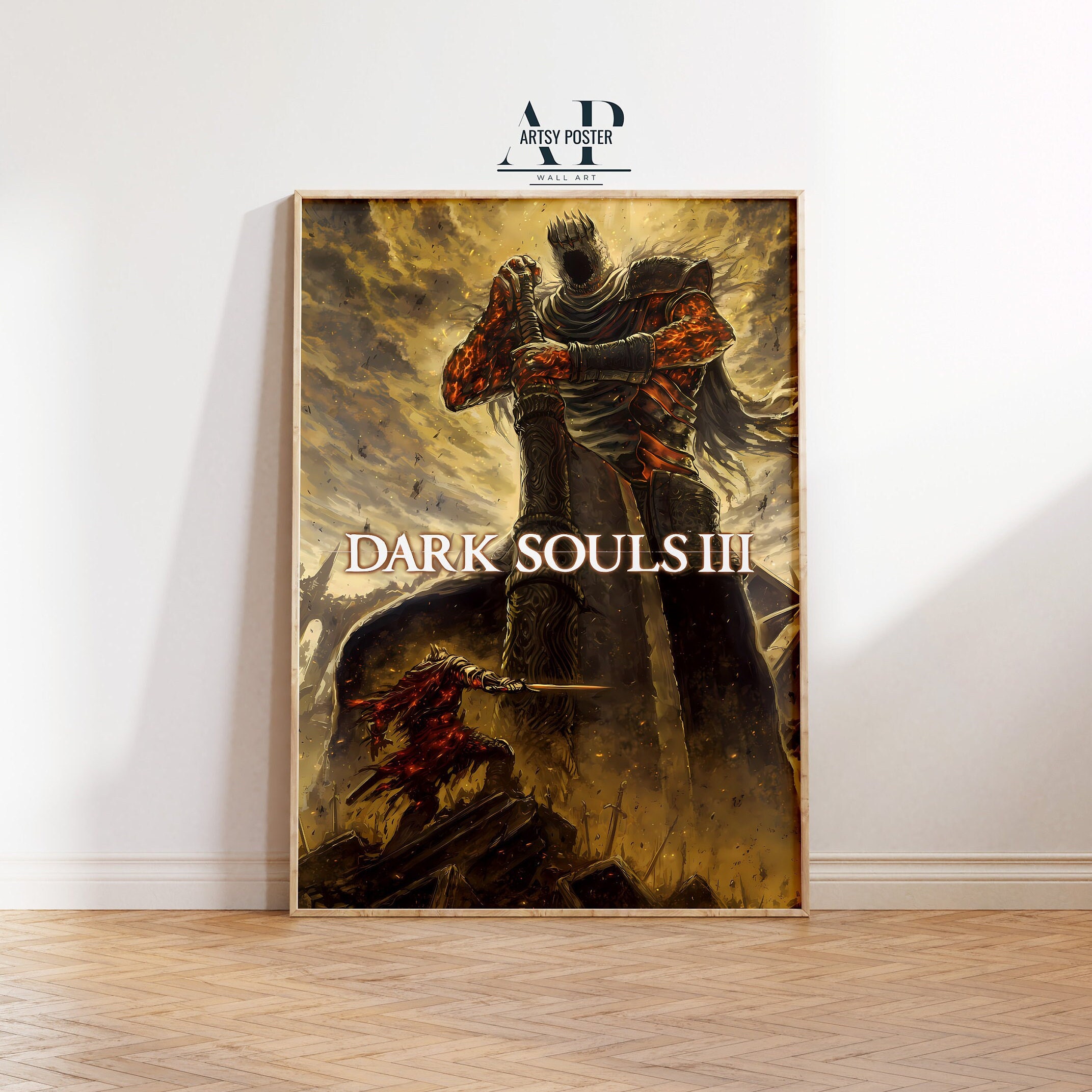 Dark Souls 3 Poster: Epic Soulsborne Game Art Print - Etsy