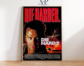 ダイ・ハード映画ポスター：ブルース・ウィルス80年代アクション映画
