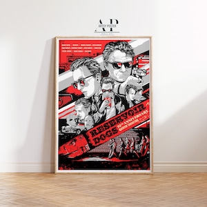Reservoir Dogs Movie Poster: Quentin Tarantino Film Art Print