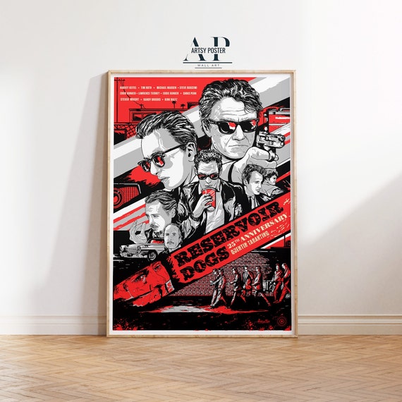 Reservoir Dogs Movie Poster: Quentin Tarantino Film Art Print - Etsy