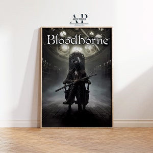 Bloodborne Poster: Yharnam City Art Print, Gothic Game Decor