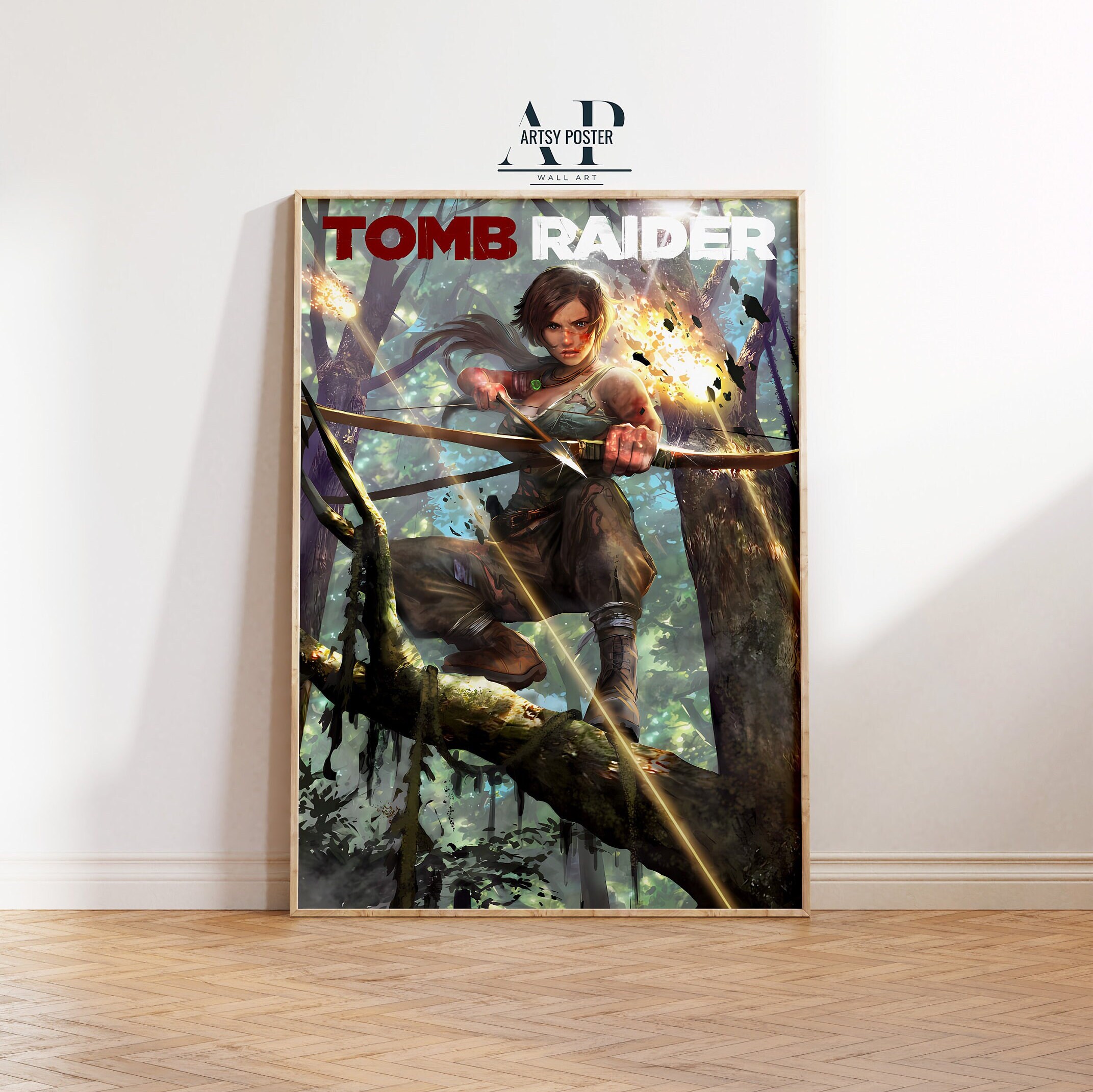 Tomb Raider Poster, Lara Croft, Gaming Room Decor - Etsy Canada