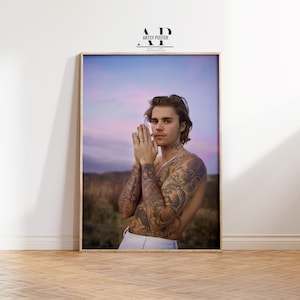 Justin Bieber Poster: Pop Icon Wall Art for Beliebers
