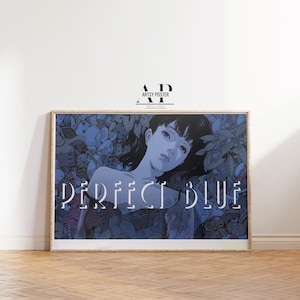 Perfect Blue Poster, Satoshi Kon&#39;s Masterpiece, Anime Movie Art, Psychological Thriller Fans, Unique Home Decor, Gift Idea