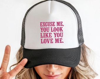 Morgan Wallen Trucker Hat: Country Music Concert Cap - "You Look Like You Love Me"