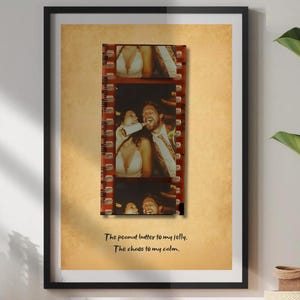 Benutzerdefinierte Kamera Filmrolle Foto Poster, Hochzeit Geschenkidee, personalisierte Wandkunst, gerahmte und ungerahmte Optionen