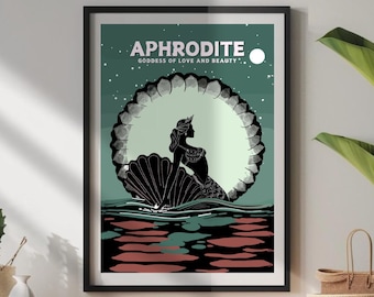 Aphrodite Art Print: Greek Goddess of Love Poster