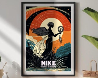 Greek Mythology Nike Egyptian God Bronze Statue Of Goddess Athena