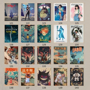 Anime Posters Art Collection