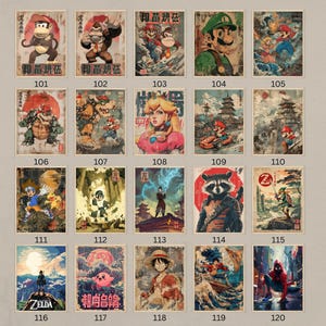 Anime Posters Art Collection
