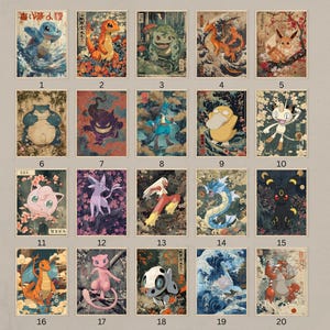 Anime Posters Art Collection