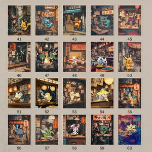 Anime Posters Art Collection