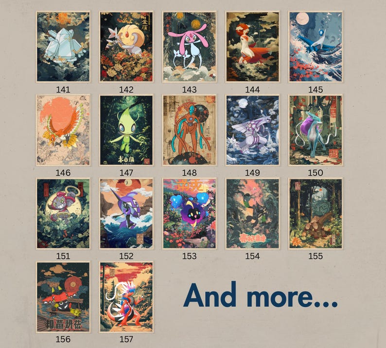Anime Posters Art Collection