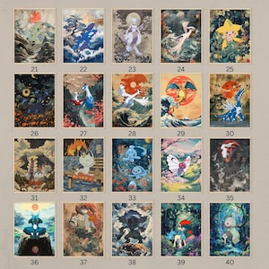 Anime Posters Art Collection
