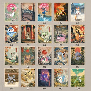 Anime Posters Art Collection