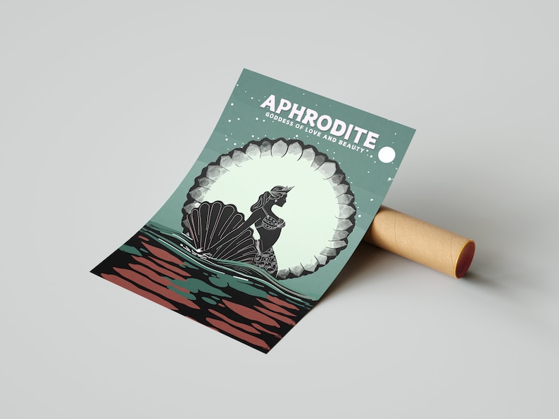 Aphrodite Goddess Art, Aphrodite Poster