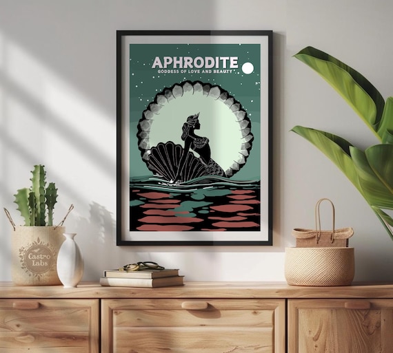 Aphrodite Art Print: Greek Goddess of Love Poster