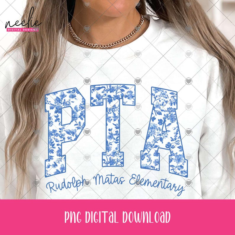 Pta Lettering PTA - Custom School Name PNG, Parent Teacher Association Personalized ...